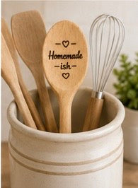 Engraved Wooden Spoon – Homemade-ish