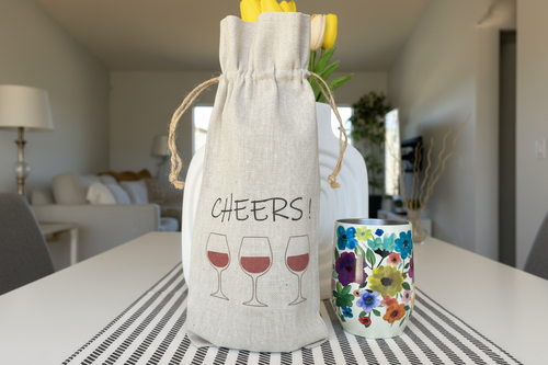 Cheers Wine Bag